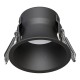 Foco empotrar LED fijo Redondo Ø80mm KONIC 8W 100º UGR19 IP54, Blanco ó Negro